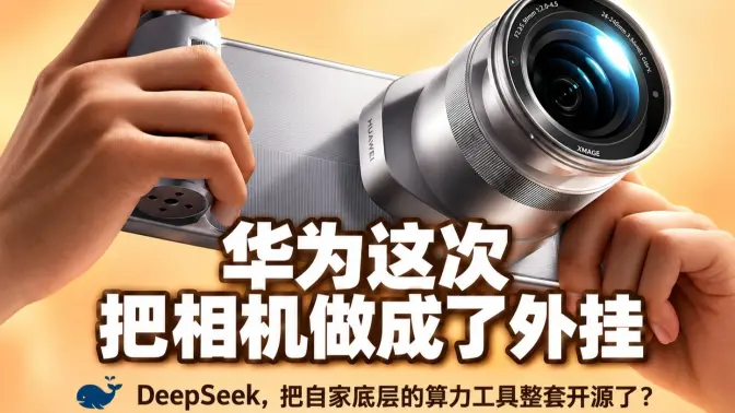 2 亿长焦还不够，华为又给手机外挂了一支镜头？